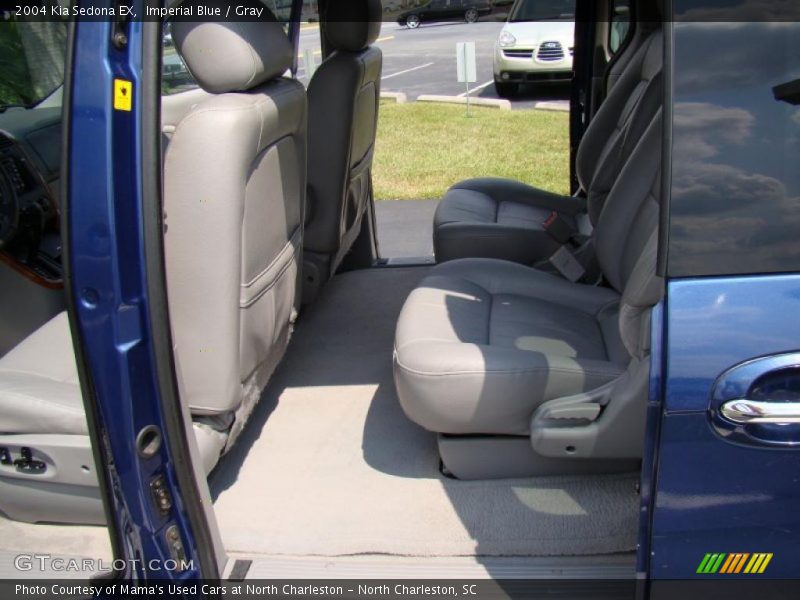 Imperial Blue / Gray 2004 Kia Sedona EX