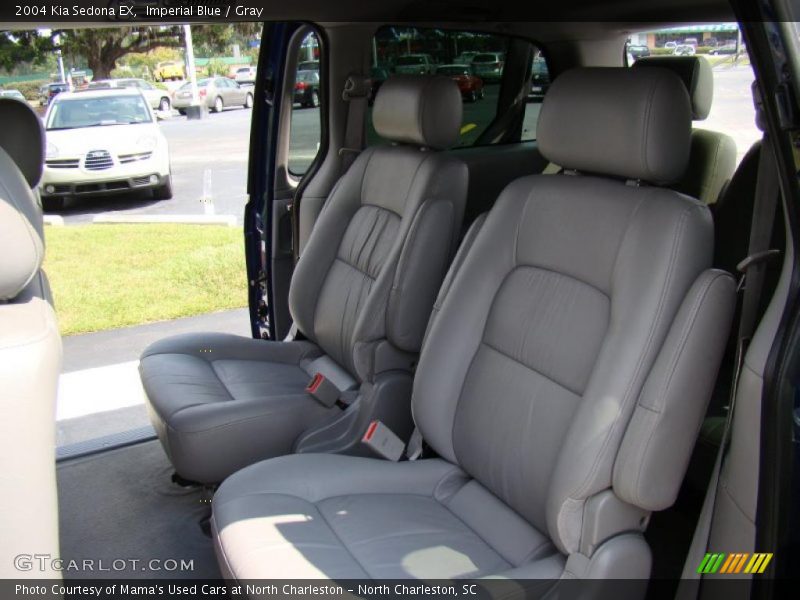 Imperial Blue / Gray 2004 Kia Sedona EX