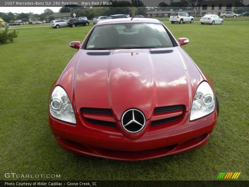 Mars Red / Black 2007 Mercedes-Benz SLK 280 Roadster