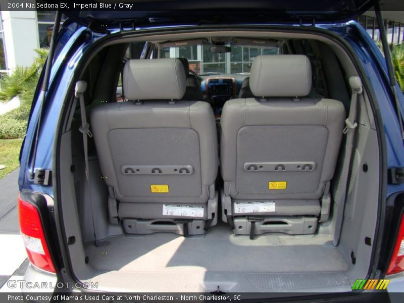 Imperial Blue / Gray 2004 Kia Sedona EX