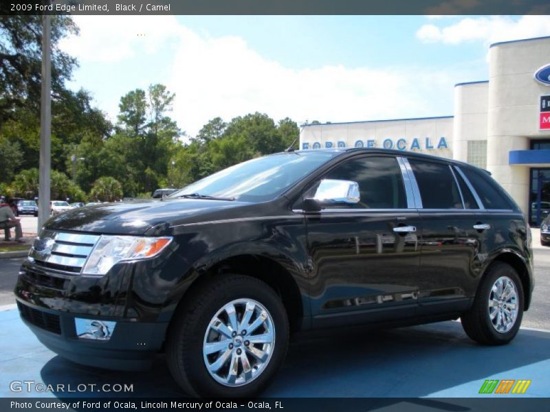 Black / Camel 2009 Ford Edge Limited