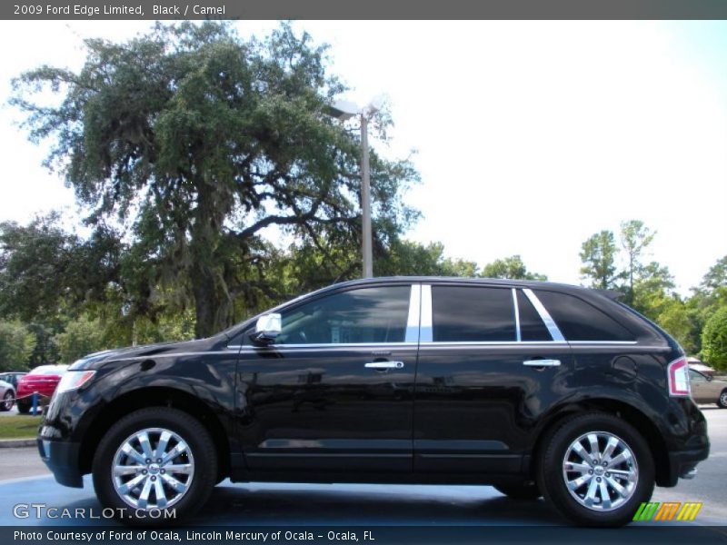 Black / Camel 2009 Ford Edge Limited