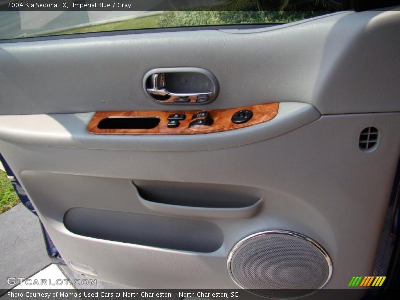 Imperial Blue / Gray 2004 Kia Sedona EX