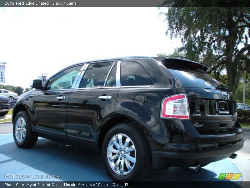Black / Camel 2009 Ford Edge Limited