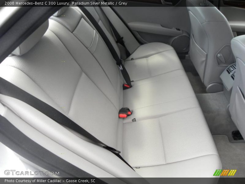 Palladium Silver Metallic / Grey 2008 Mercedes-Benz C 300 Luxury