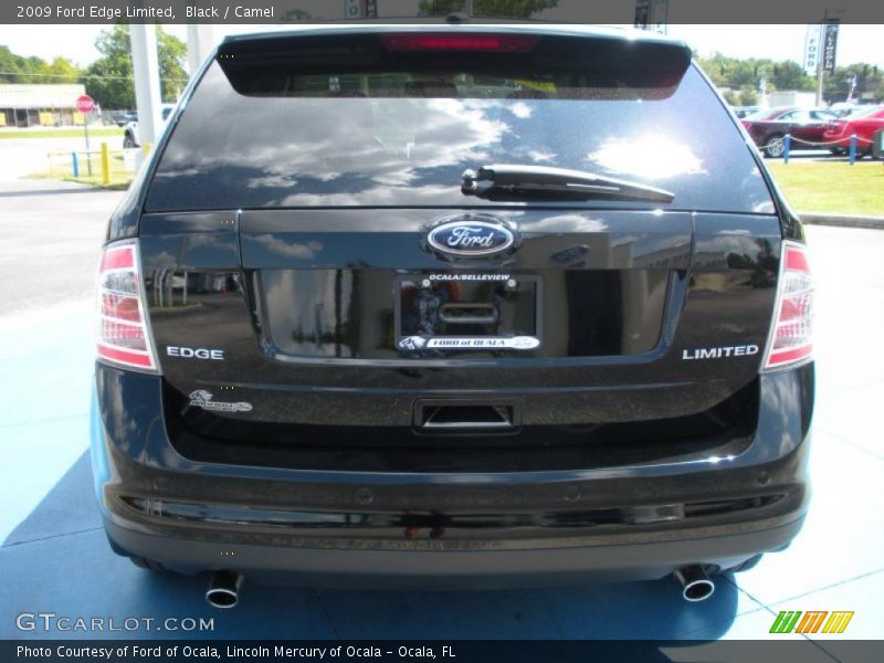 Black / Camel 2009 Ford Edge Limited