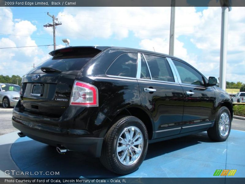 Black / Camel 2009 Ford Edge Limited