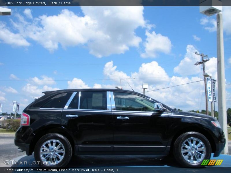 Black / Camel 2009 Ford Edge Limited