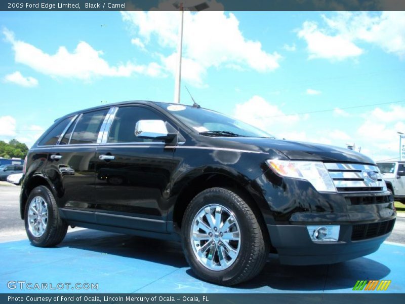 Black / Camel 2009 Ford Edge Limited