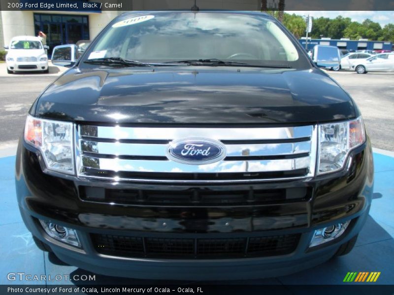Black / Camel 2009 Ford Edge Limited
