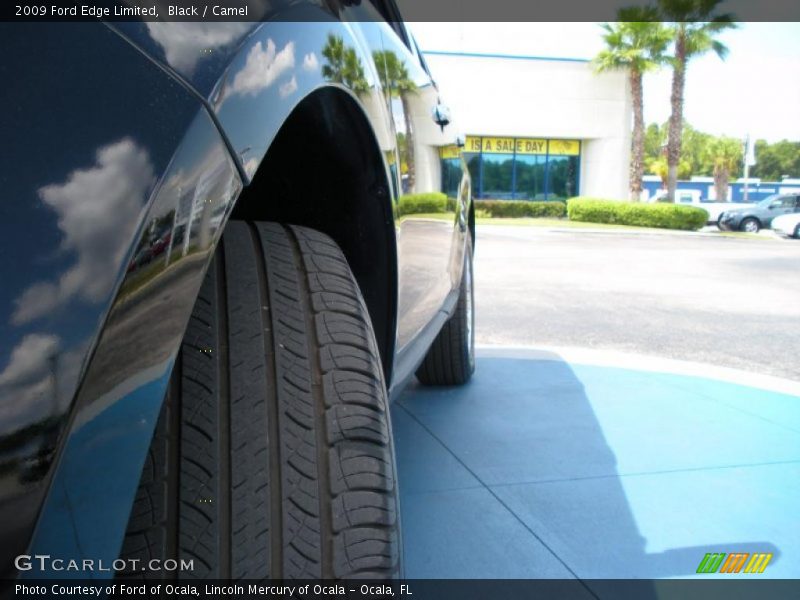 Black / Camel 2009 Ford Edge Limited