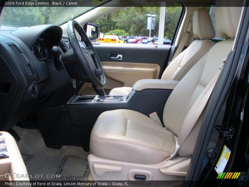 Black / Camel 2009 Ford Edge Limited