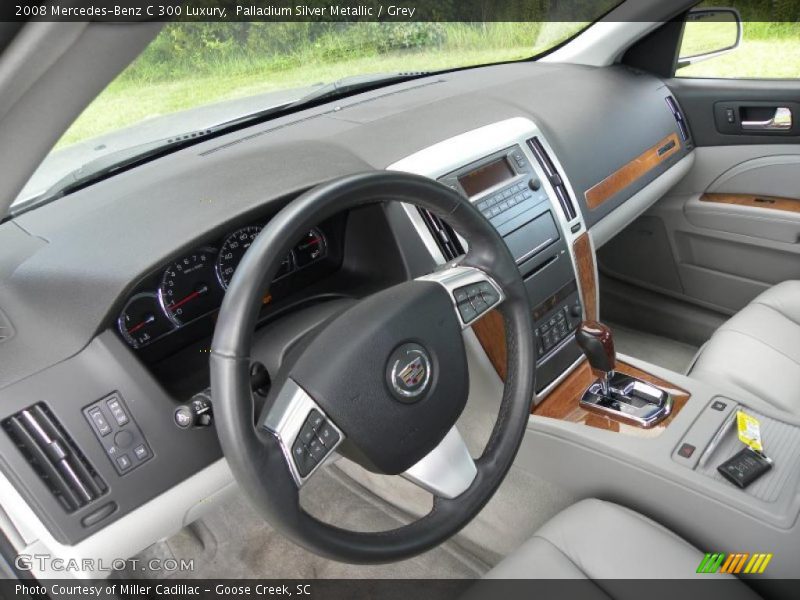 Palladium Silver Metallic / Grey 2008 Mercedes-Benz C 300 Luxury