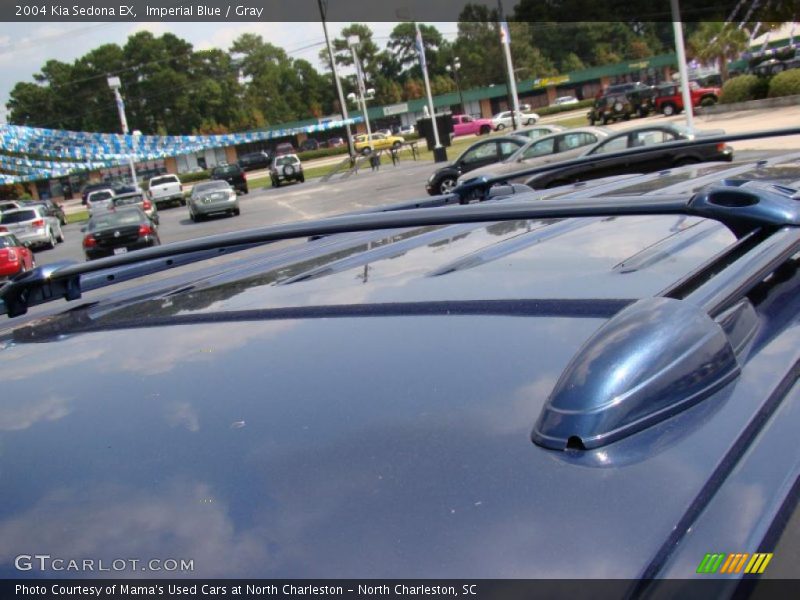 Imperial Blue / Gray 2004 Kia Sedona EX