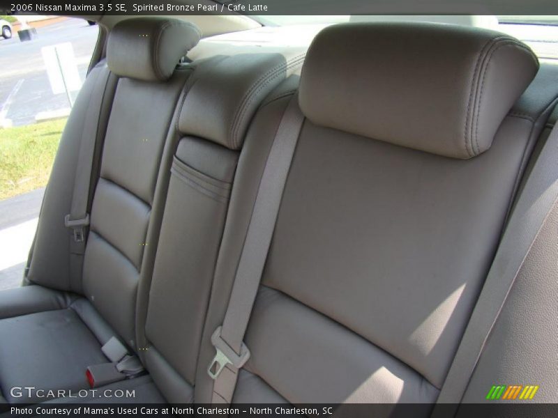 Spirited Bronze Pearl / Cafe Latte 2006 Nissan Maxima 3.5 SE