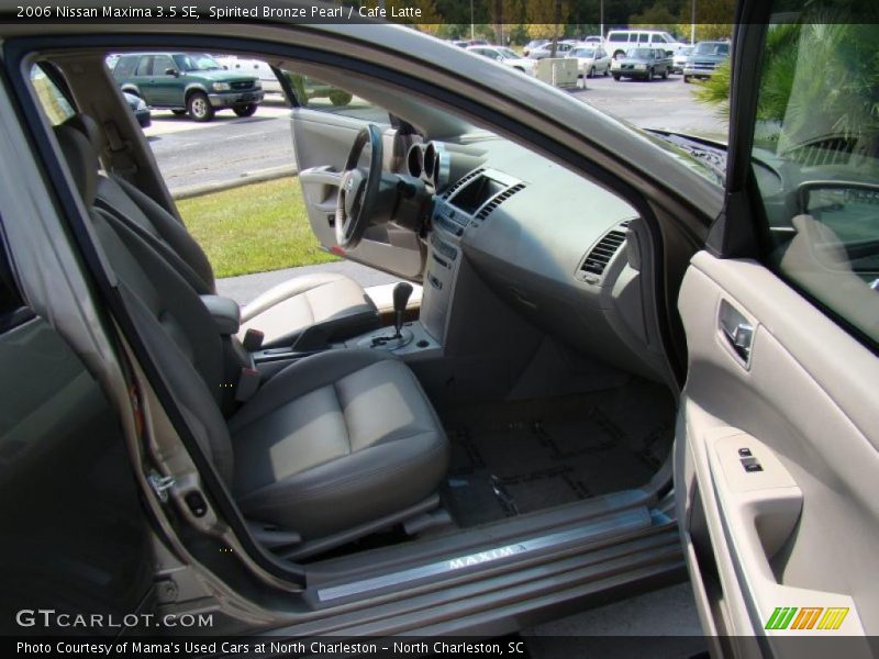 Spirited Bronze Pearl / Cafe Latte 2006 Nissan Maxima 3.5 SE