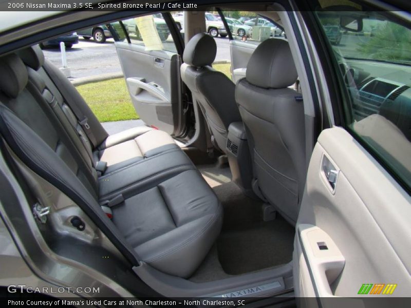 Spirited Bronze Pearl / Cafe Latte 2006 Nissan Maxima 3.5 SE