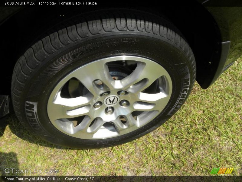 Formal Black / Taupe 2009 Acura MDX Technology