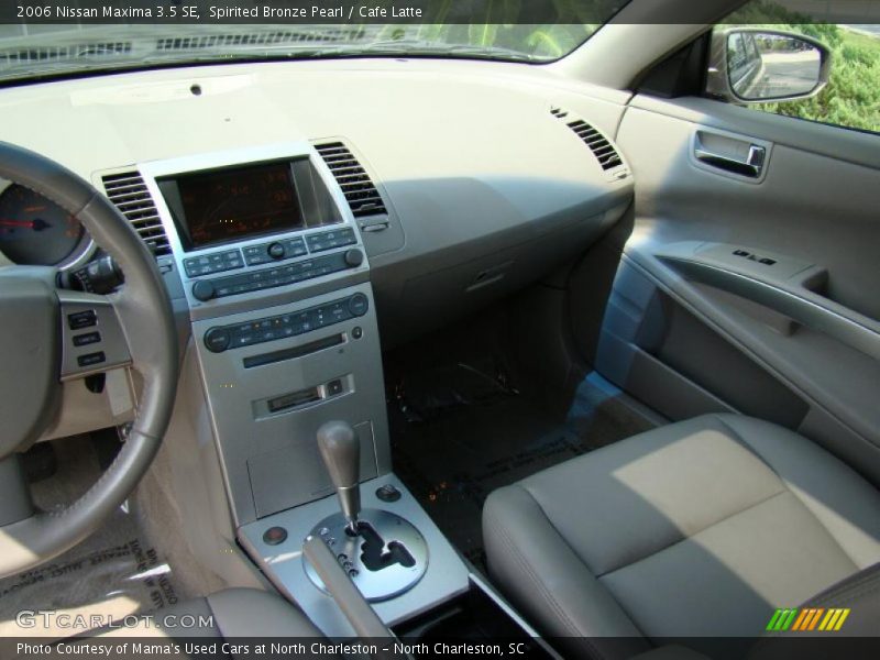 Spirited Bronze Pearl / Cafe Latte 2006 Nissan Maxima 3.5 SE