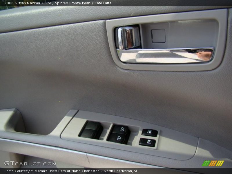 Spirited Bronze Pearl / Cafe Latte 2006 Nissan Maxima 3.5 SE
