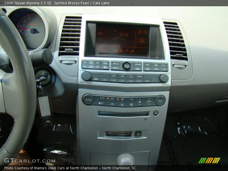 Spirited Bronze Pearl / Cafe Latte 2006 Nissan Maxima 3.5 SE