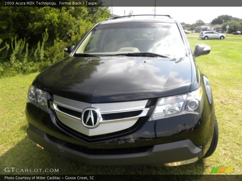 Formal Black / Taupe 2009 Acura MDX Technology