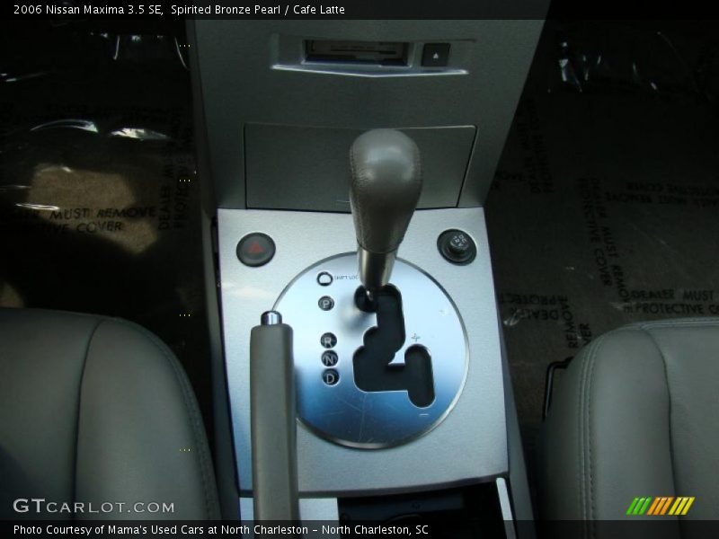 Spirited Bronze Pearl / Cafe Latte 2006 Nissan Maxima 3.5 SE