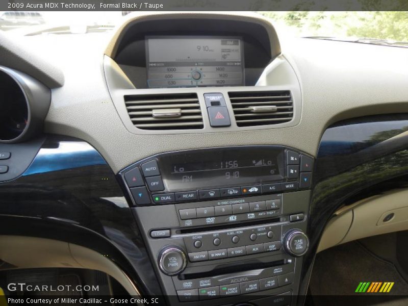 Formal Black / Taupe 2009 Acura MDX Technology