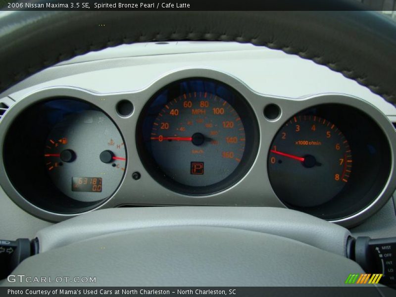 Spirited Bronze Pearl / Cafe Latte 2006 Nissan Maxima 3.5 SE