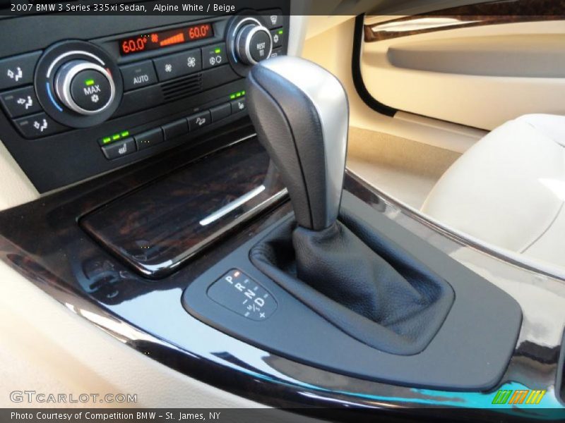 Alpine White / Beige 2007 BMW 3 Series 335xi Sedan