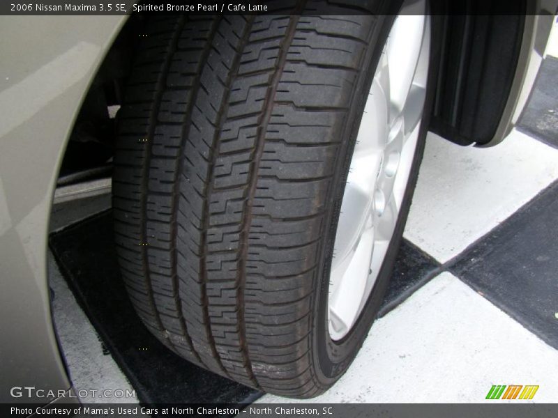 Spirited Bronze Pearl / Cafe Latte 2006 Nissan Maxima 3.5 SE