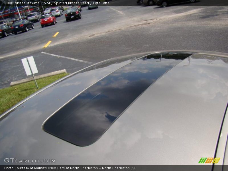 Spirited Bronze Pearl / Cafe Latte 2006 Nissan Maxima 3.5 SE