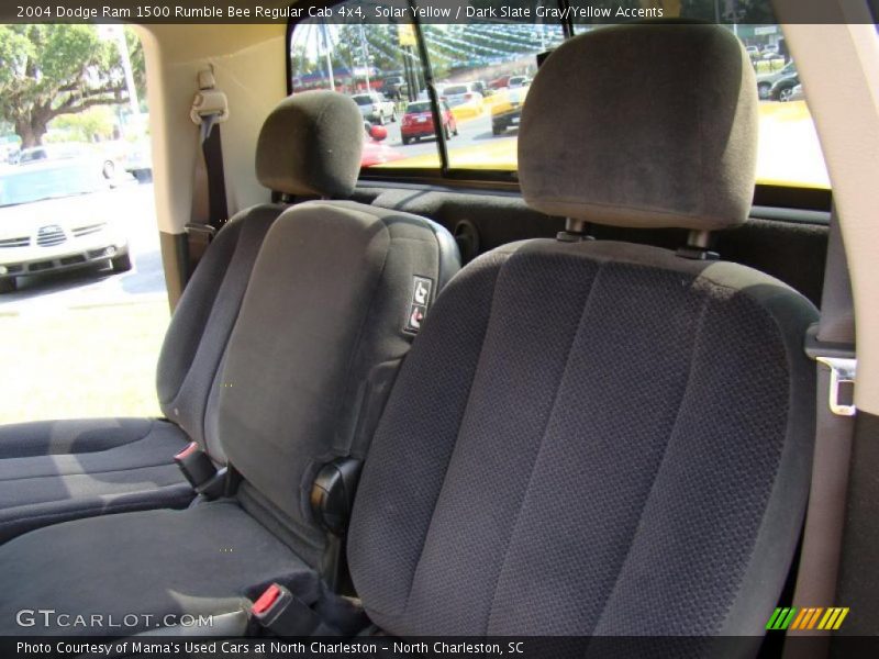 Solar Yellow / Dark Slate Gray/Yellow Accents 2004 Dodge Ram 1500 Rumble Bee Regular Cab 4x4