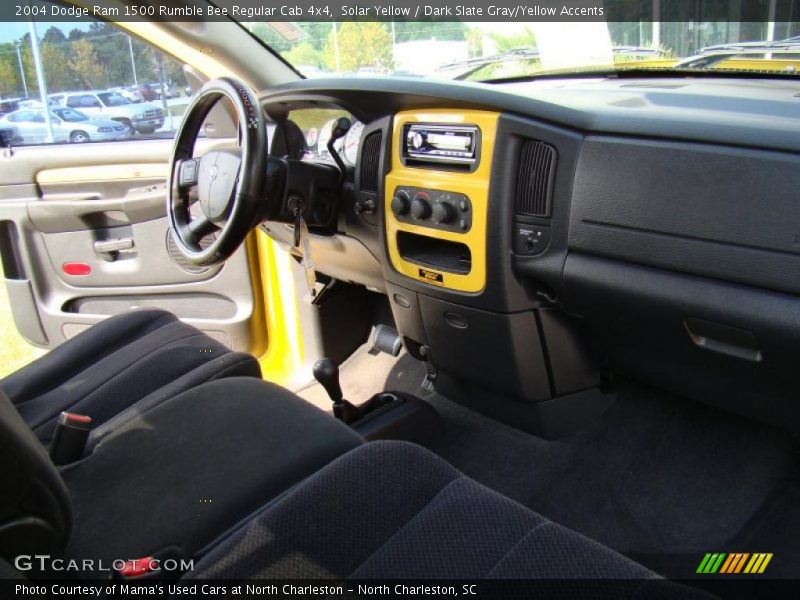 Solar Yellow / Dark Slate Gray/Yellow Accents 2004 Dodge Ram 1500 Rumble Bee Regular Cab 4x4