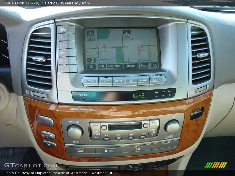 Galactic Gray Metallic / Ivory 2004 Lexus LX 470