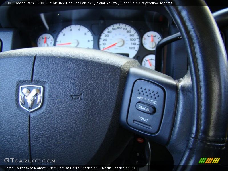 Solar Yellow / Dark Slate Gray/Yellow Accents 2004 Dodge Ram 1500 Rumble Bee Regular Cab 4x4