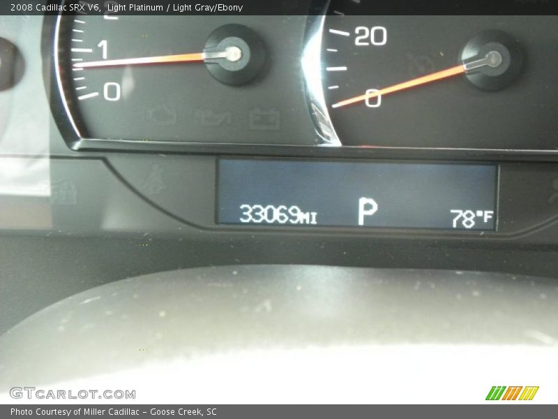 Light Platinum / Light Gray/Ebony 2008 Cadillac SRX V6