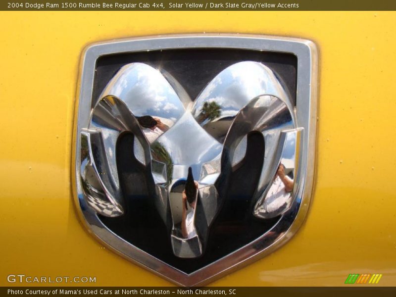 Solar Yellow / Dark Slate Gray/Yellow Accents 2004 Dodge Ram 1500 Rumble Bee Regular Cab 4x4