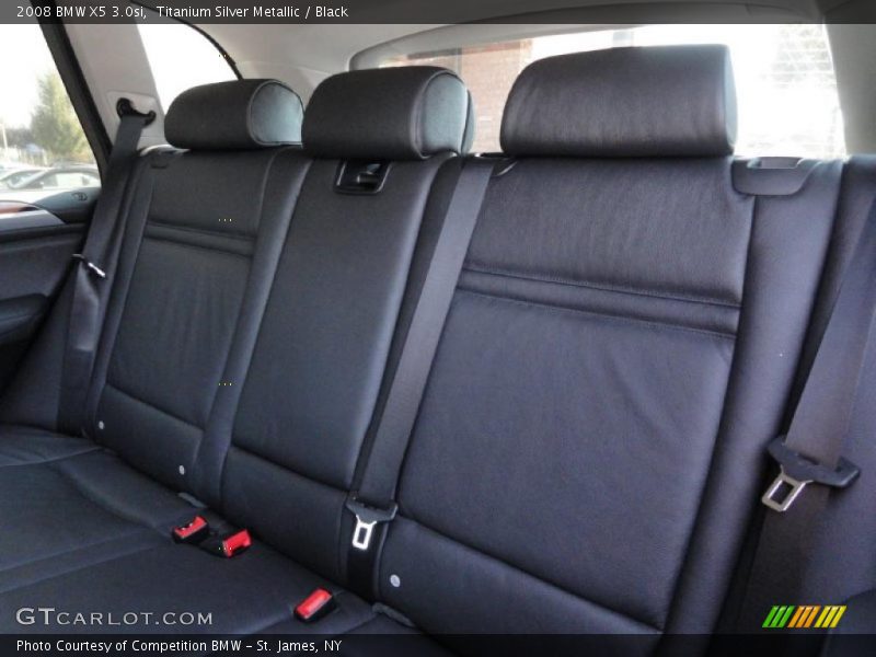 Titanium Silver Metallic / Black 2008 BMW X5 3.0si