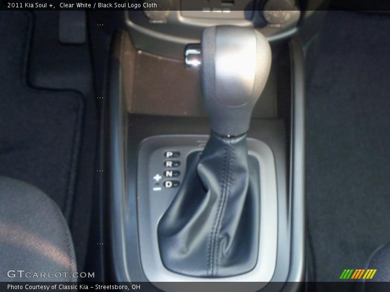 Clear White / Black Soul Logo Cloth 2011 Kia Soul +