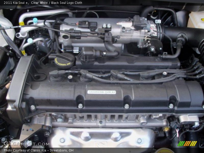 Clear White / Black Soul Logo Cloth 2011 Kia Soul +