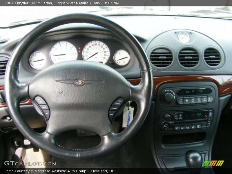 Bright Silver Metallic / Dark Slate Gray 2004 Chrysler 300 M Sedan