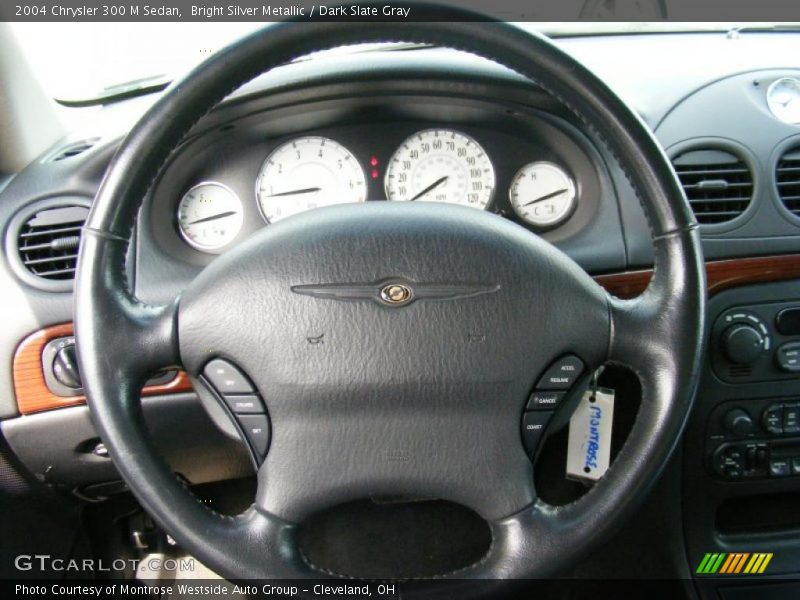 Bright Silver Metallic / Dark Slate Gray 2004 Chrysler 300 M Sedan