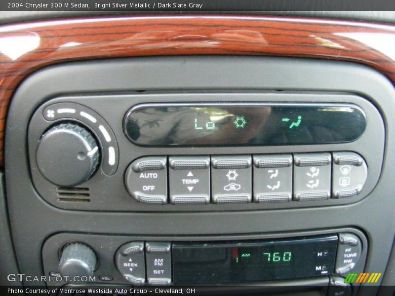 Bright Silver Metallic / Dark Slate Gray 2004 Chrysler 300 M Sedan