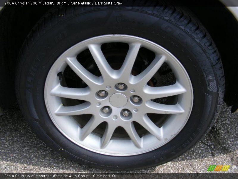 Bright Silver Metallic / Dark Slate Gray 2004 Chrysler 300 M Sedan