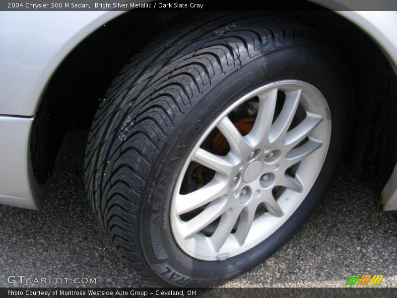 Bright Silver Metallic / Dark Slate Gray 2004 Chrysler 300 M Sedan