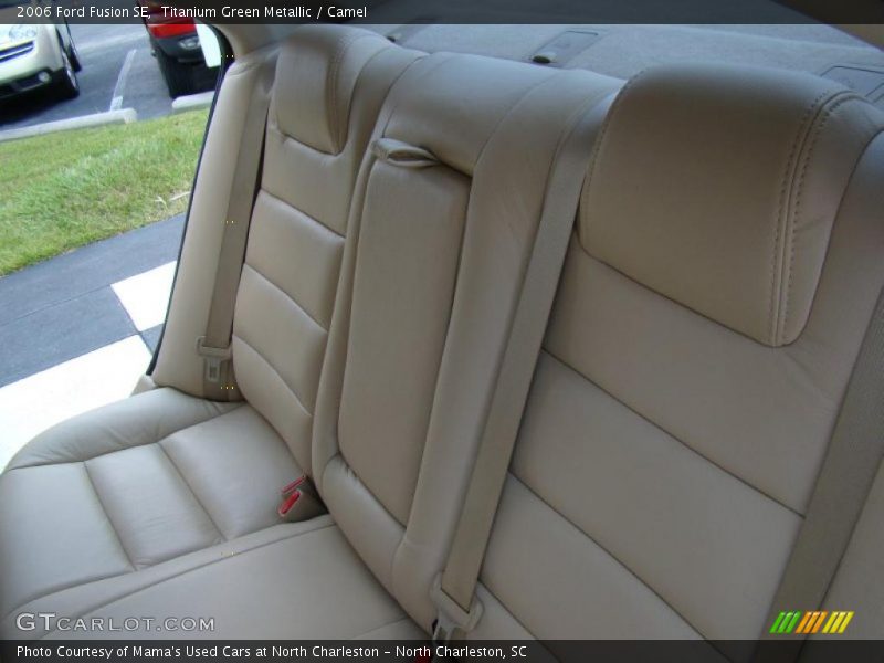 Titanium Green Metallic / Camel 2006 Ford Fusion SE