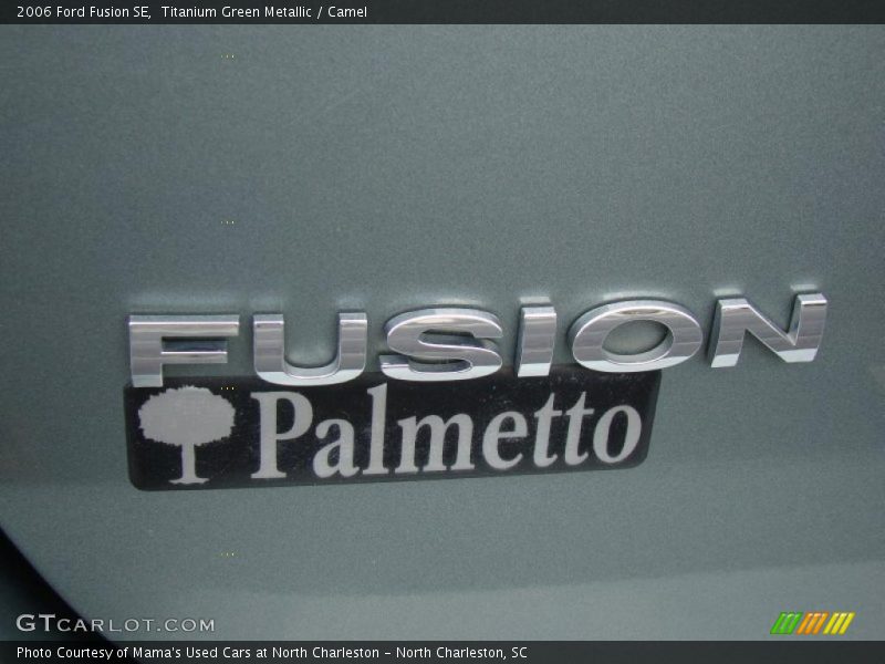 Titanium Green Metallic / Camel 2006 Ford Fusion SE