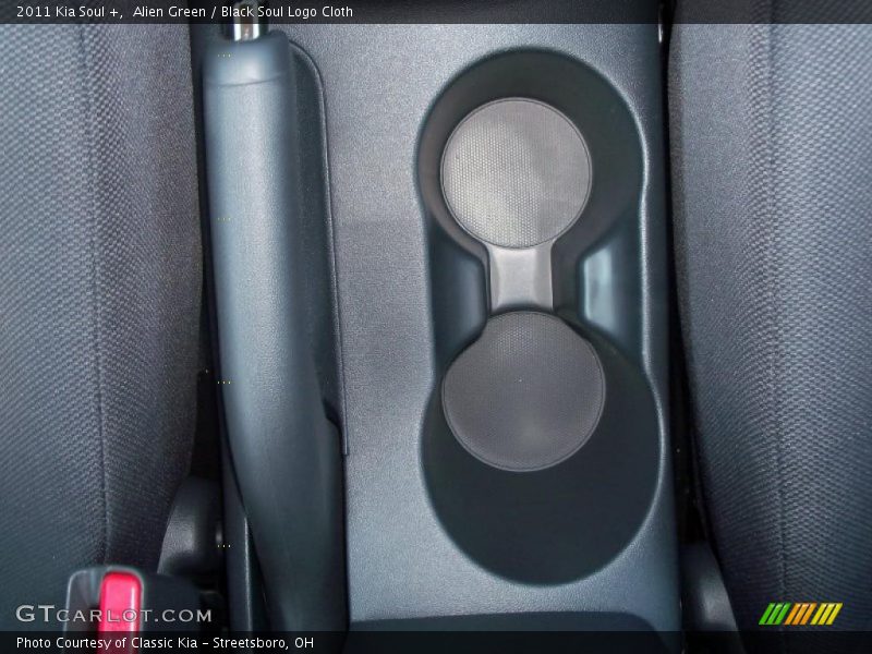 Alien Green / Black Soul Logo Cloth 2011 Kia Soul +