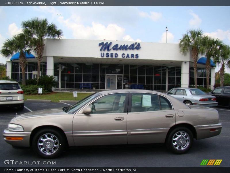 Light Bronzemist Metallic / Taupe 2003 Buick Park Avenue